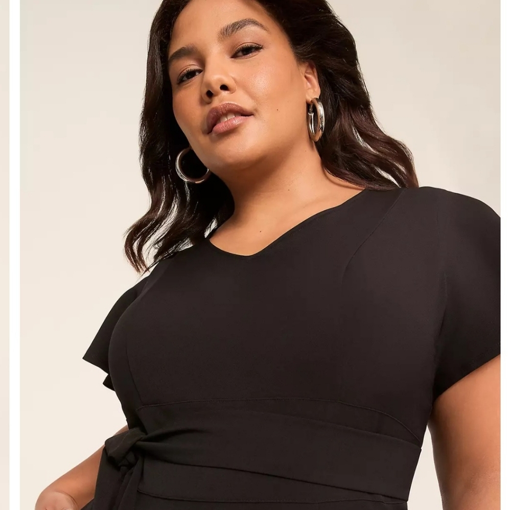 Lane Bryant Purple Lena Dress NWT 28W - Picture 11 of 13